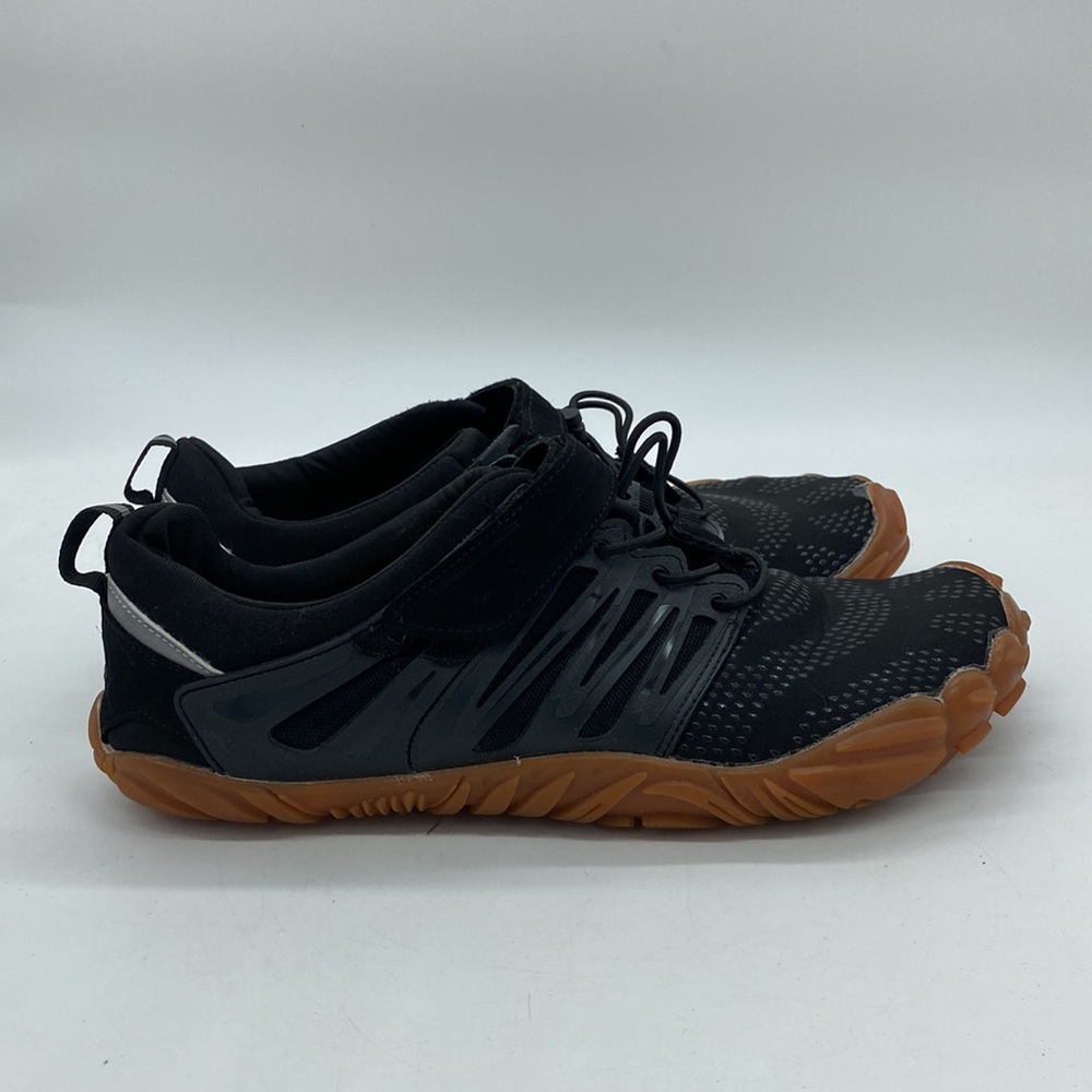 Joomra Slip On Hiking Trail Running Athletic Shoes Black Brown Mens Size 42